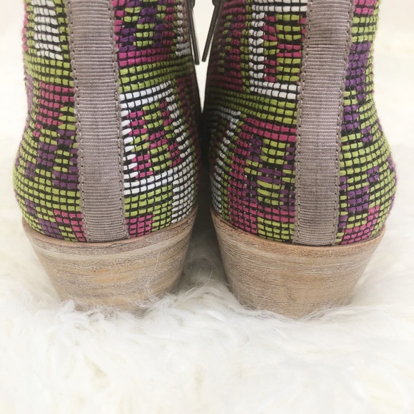 Sam Edelman Putnam LIght Taupe Suede Ankle Booties - Picture 5 of 5